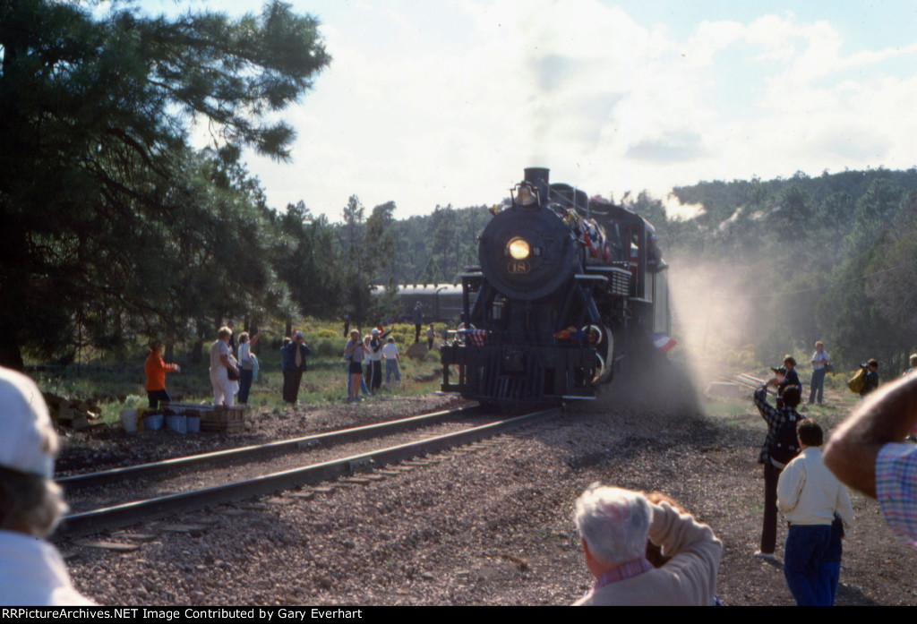 GCRY 2-8-0 #18 - Grand Canyon Rwy